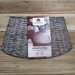Samuel Alexander 28Or70Cm Everlands Kd Willow Christmas Tree Skirt Wicker Rattan   Large Grey Wash - thumbnail 6