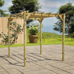 Outdoorgardens Wooden 2 X 2M Pergola - thumbnail 3