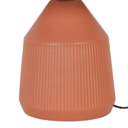 GoodHome Longclaw Round Matt Natural Table Lamp - thumbnail 5