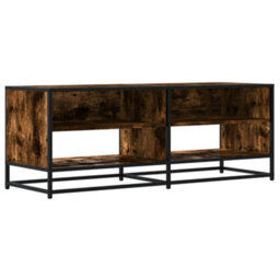 Walplus Tv Cabinet Smoked Oak 120.5X40X46 Cm Engineered Wood And Metal - thumbnail 2