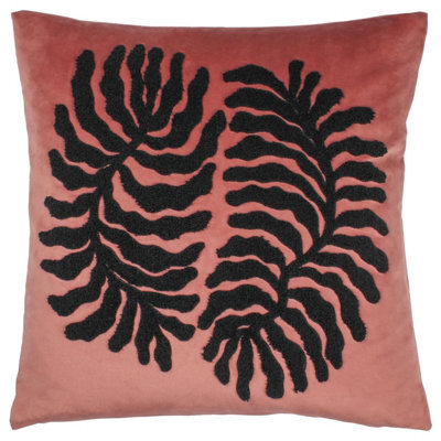 Furn. Maldive Botanical Velvet Tufted Cushion Cover - image 1