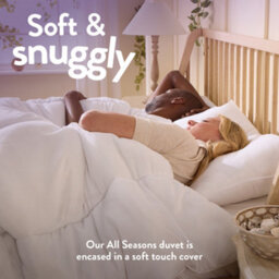 Slumberdown All Seasons Combi 15 Tog Double (9 + 4.5 Tog) Duvet - thumbnail 3