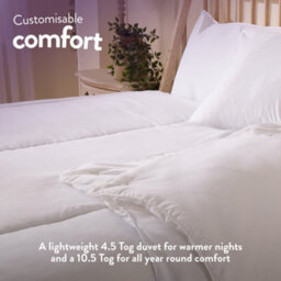 Slumberdown All Seasons Combi 15 Tog Double (9 + 4.5 Tog) Duvet - thumbnail 4