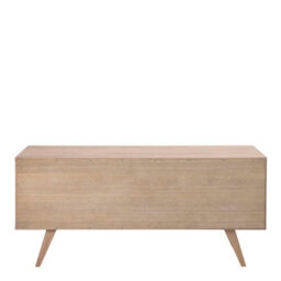 Furniture To Go A-Line Sideboard With 4 Drawers And Sliding Door In White Oak - thumbnail 3