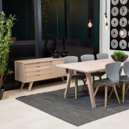 Furniture To Go A-Line Sideboard With 4 Drawers And Sliding Door In White Oak - thumbnail 8