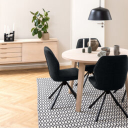 Furniture To Go A-Line Sideboard With 4 Drawers And Sliding Door In White Oak - thumbnail 9