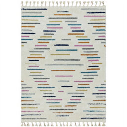 Striped Kilim Modern Moroccan Easy To Clean Rug For Dining Room-160Cm X 230Cm - thumbnail 5