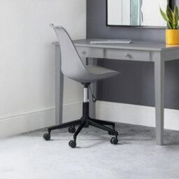 Oakham Executive Kirkwood Office Chair In Grey And Black - thumbnail 2
