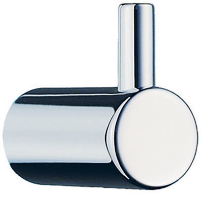 Beslagsboden - Single Hook In Chrome Stainless Steel
