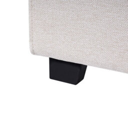 Beliani Bed Fabric Vaucluse 180 X 200 Cm (Eu Super King) Off-White - thumbnail 9