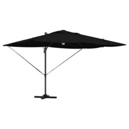 Berkfield Cantilever Roma Parasol Black, Black 352 X 251 X 265 Cm - thumbnail 2