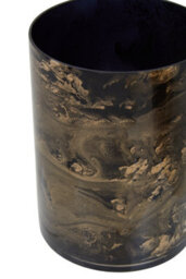 Orsina Gaia Black And Gold Small Candle Holder - thumbnail 5