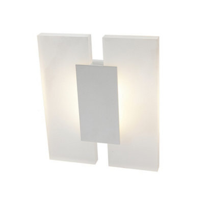 Luminosa Lighting Luminosa Modern Led Wall Lamp White, Warm White 3000K 420Lm