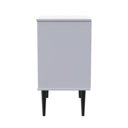 Hong Kong Ready Assembled Matt Grey No Effect 3 Drawer Chest (H)740mm (W)575mm (D)395mm - thumbnail 5