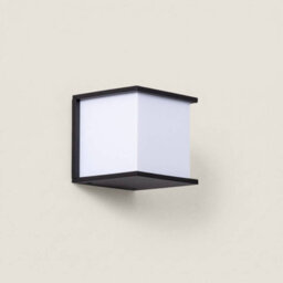 Edit Daman Outdoor Flush Wall Light Ip54 Black - thumbnail 2
