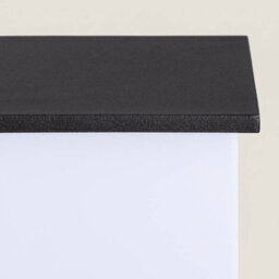 Edit Daman Outdoor Flush Wall Light Ip54 Black - thumbnail 5