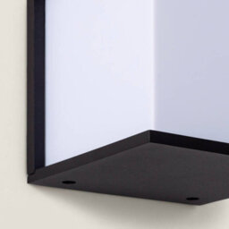 Edit Daman Outdoor Flush Wall Light Ip54 Black - thumbnail 6