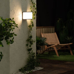 Edit Daman Outdoor Flush Wall Light Ip54 Black - thumbnail 3