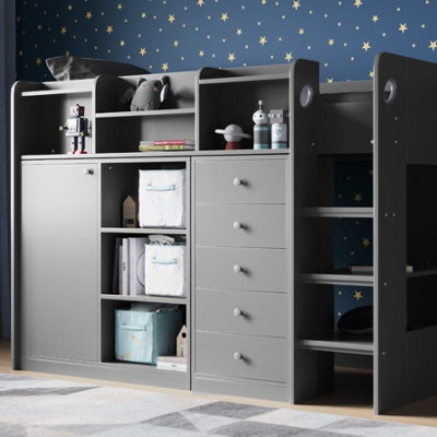 Flair Wizard Junior Highsleeper Storage Station - Grey - image 1