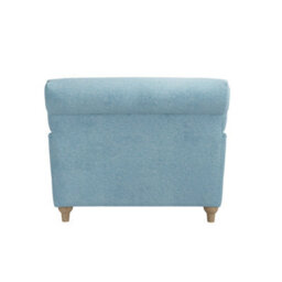 Wyld Haus Bambola Retro Duck Egg Chenille Armchair - thumbnail 4