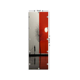 Ak Frames 36X8 Frameless Clip Frame With Shatter-Resistant Perspex - Clip Photo Frame For Prints, Photos And Wall Art - thumbnail 6