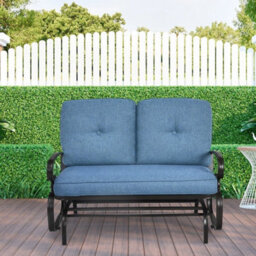 Outdoor Glider Bench Swing Glider Chair - thumbnail 3