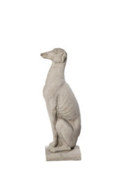 Single Whippet Dog Statue Garden Ornament Animal Statue - thumbnail 7