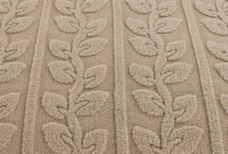 Kampala Hill Leaves Teddy Beige Duvet Cover Set Super King Bedding Set - thumbnail 4