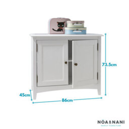 Nöa & Nani Noa & Nani Cabinet Underbed Storage Unit In Classic White Moro - thumbnail 4