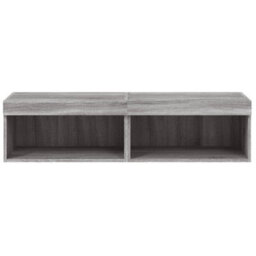 Berkfield Tv Cabinets With Led Lights 2 Pcs Grey Sonoma 60X30X30 Cm - thumbnail 8