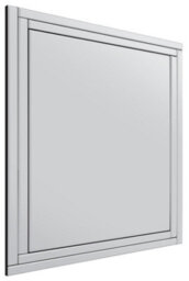 Mirroroutlet Luxford All Glass Bevelled Large Dress Mirror 144 X 115.5Cm, 4Ft8 X 3Ft9 - thumbnail 3
