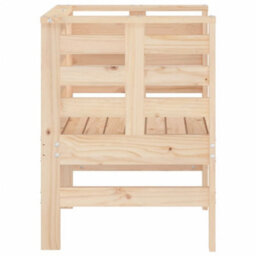 Berkfield Garden Chairs 2 Pcs 61.5X53X71 Cm Solid Wood Pine - thumbnail 6