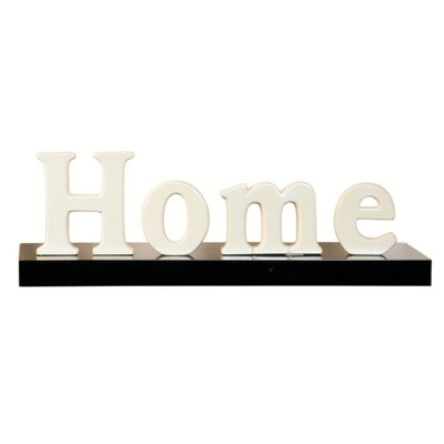 Core Products 90Cm Floating Hudson Shelf Kit - Black Gloss Wall Display, Foil Finish - image 1