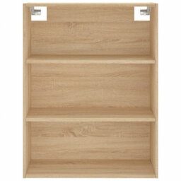 Berkfield Highboard Sonoma Oak 69.5X34X180 Cm Engineered Wood - thumbnail 6