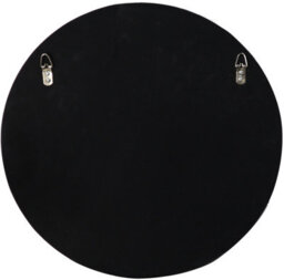 Aspect Furniture Studio Round Wood Accent Wall Mirror/vanity Mirror/bathroom Mirror,black - thumbnail 6