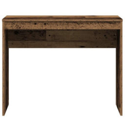 Berkfield Modern Desk Old Wood 90X40X72 Cm Engineered Wood - thumbnail 4