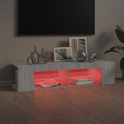Vidaxl Tv Cabinet With Led Lights Grey Sonoma 135X39X30 Cm - thumbnail 7