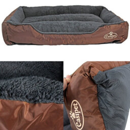 Actiaspet Faux Fur Pet Bed Brown/grey X-Large - thumbnail 7