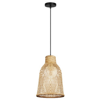 Luminosa Lighting Luminosa Riba 210mm Dome Hanging Pendant E27 40W - image 1