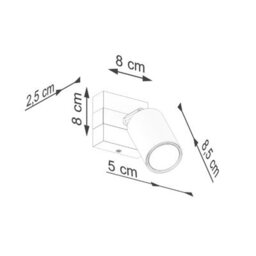 Sollux Lighting Fager Steel/natural Wood Black 1 Lights Scandinavian Wall Light - thumbnail 3