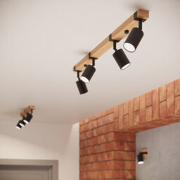 Sollux Lighting Fager Steel/natural Wood Black 1 Lights Scandinavian Wall Light - thumbnail 9