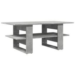 Berkfield Coffee Table Concrete Grey 102X55X42 Cm Engineered Wood - thumbnail 5