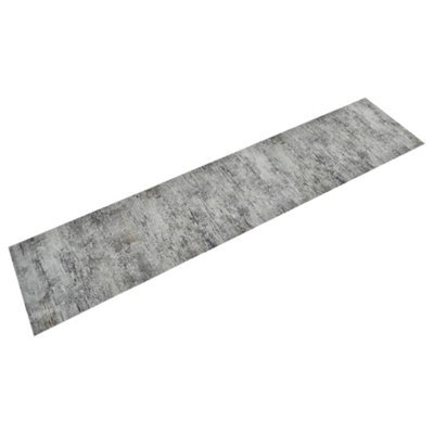 Berkfield Kitchen Rug Washable Beton 60X300 Cm Velvet - image 1