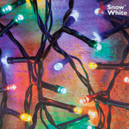 200 Outdoor Led Christmas Lights Battery Operated Coloured - thumbnail 6