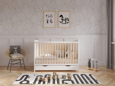 Love For Sleep Tokyo Cot Bed 120X60Cm With Drawer - image 1