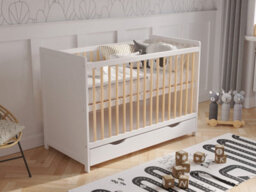 Love For Sleep Tokyo Cot Bed 120X60Cm With Drawer - thumbnail 2