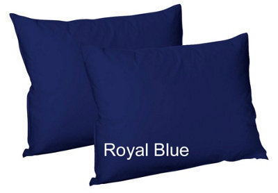 ARLinens Pair Of Pillowcase Polycotton Plain Dyed Housewife Pair Of Pillow Covers 75Cmx50Cm
