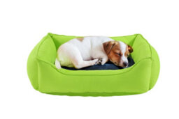 Chilimilii Dog Bed Pet Puppy Cushion House Nesting Washable Rectangle Pet Basket Warm Comfy - thumbnail 2