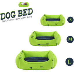 Chilimilii Dog Bed Pet Puppy Cushion House Nesting Washable Rectangle Pet Basket Warm Comfy - thumbnail 7