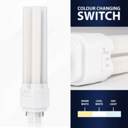 Bright Source 12W (18W) Led Pl-C Mains Operated 4Pin Lamp G24 -3Cct - thumbnail 3